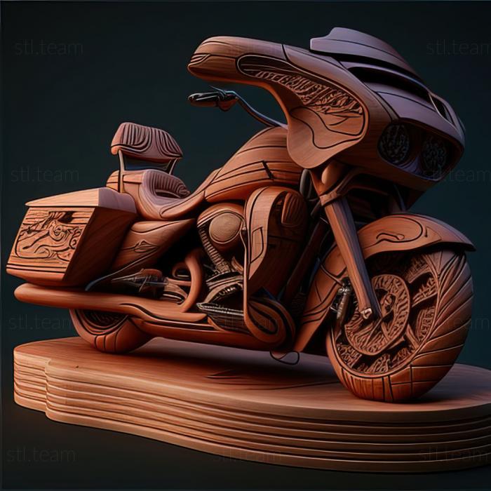 3D модель Harley Davidson CVO Road Glide Ультра (STL)
